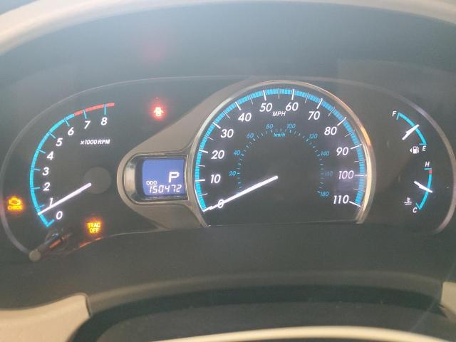 5TDYK3DCXCS219858 - 2012 TOYOTA SIENNA XLE GRAY photo 9