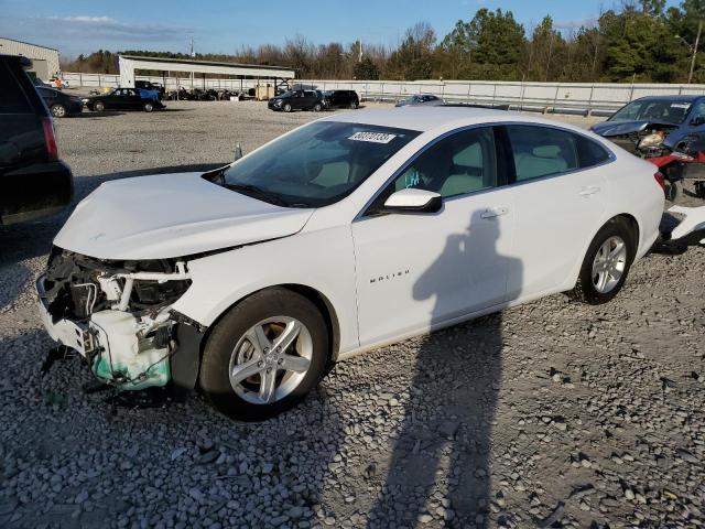 1G1ZC5ST4LF050719 - 2020 CHEVROLET MALIBU LS WHITE photo 1