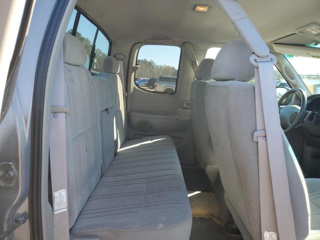 5TBRT3414YS035936 - 2000 TOYOTA TUNDRA ACCESS CAB ნაცრისფერი ფოტო 10