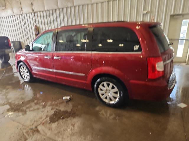 2C4RC1BG6FR664722 - 2015 CHRYSLER TOWN & COU TOURING RED photo 2