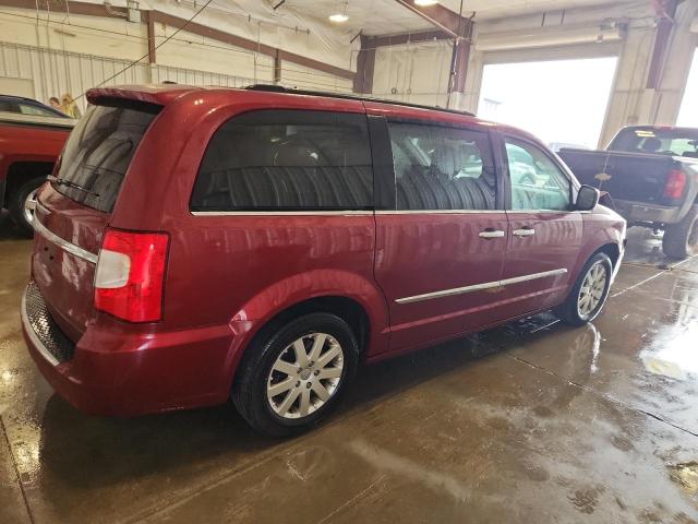 2C4RC1BG6FR664722 - 2015 CHRYSLER TOWN & COU TOURING RED photo 3