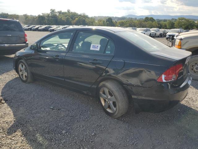 1HGFA16847L064403 - 2007 HONDA CIVIC EX BLACK photo 2