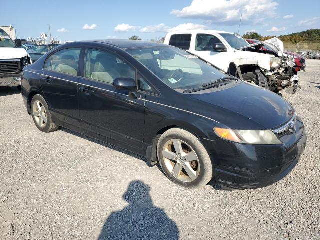 1HGFA16847L064403 - 2007 HONDA CIVIC EX BLACK photo 4
