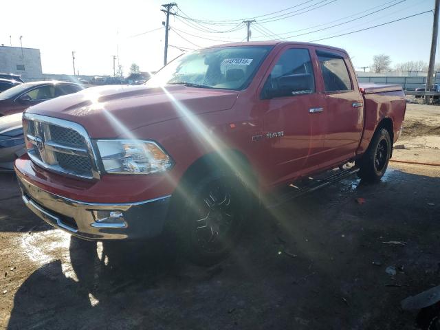 1D3HV13T99J512550 - 2009 DODGE RAM 1500 RED photo 1