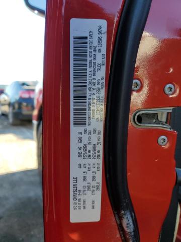 1D3HV13T99J512550 - 2009 DODGE RAM 1500 RED photo 14