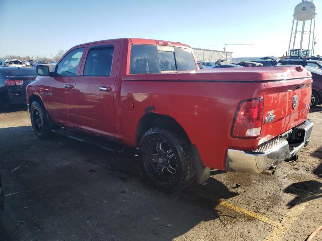 1D3HV13T99J512550 - 2009 DODGE RAM 1500 RED photo 2