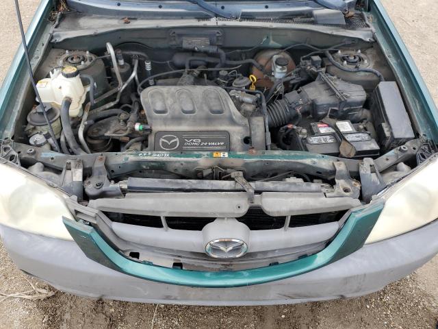 4F2YU06141KM14475 - 2001 MAZDA TRIBUTE DX 绿色 照片 11