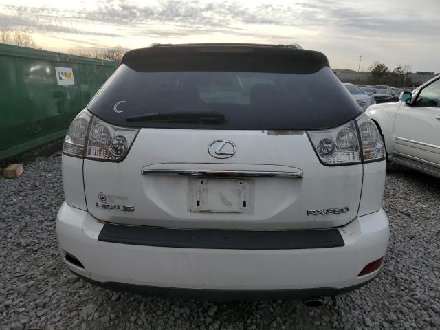 2T2GK31U59C074573 - 2009 LEXUS RX 350 WHITE photo 6