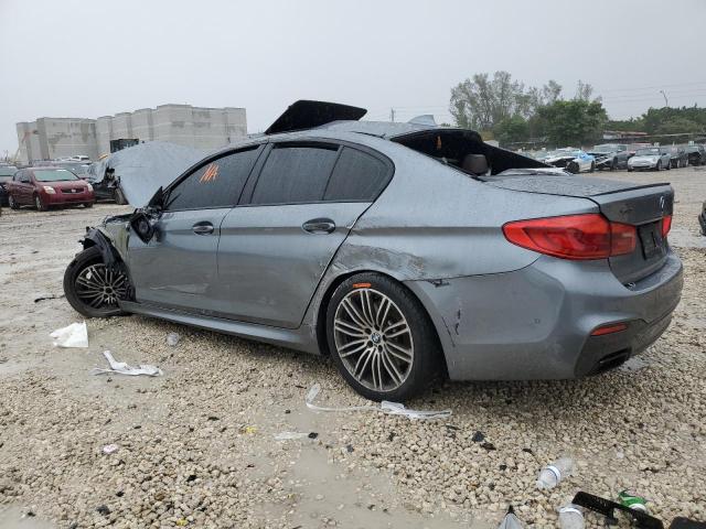 WBAJB9C52KB464437 - 2019 BMW M550XI GRAY photo 2