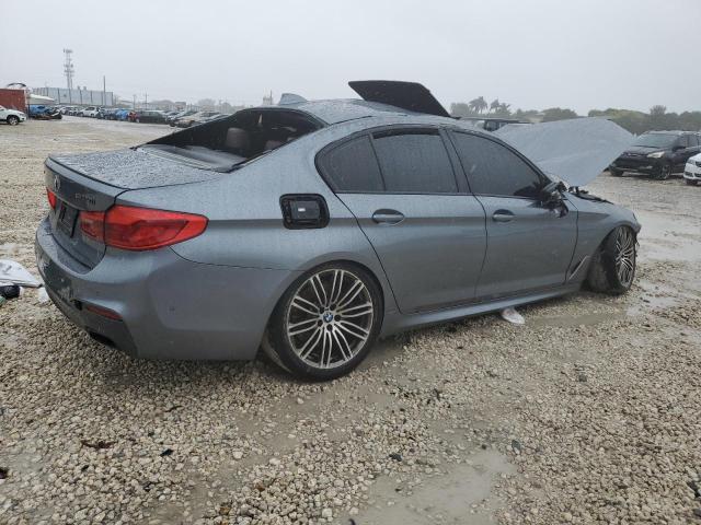 WBAJB9C52KB464437 - 2019 BMW M550XI GRAY photo 3