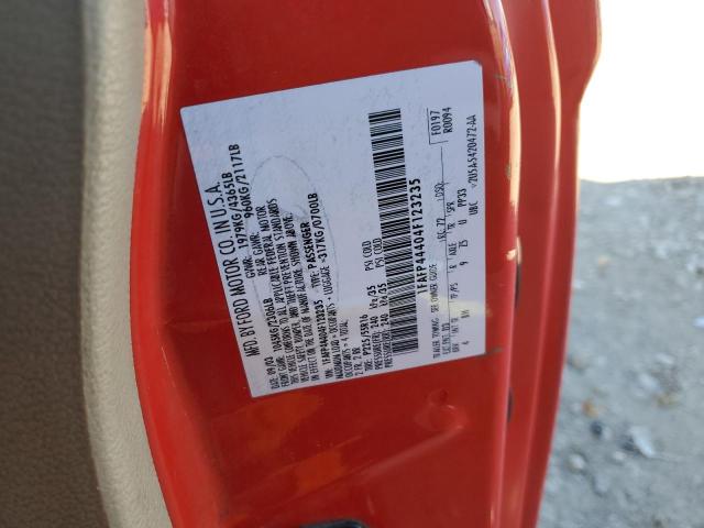 1FAFP44404F123235 - 2004 FORD MUSTANG RED photo 12