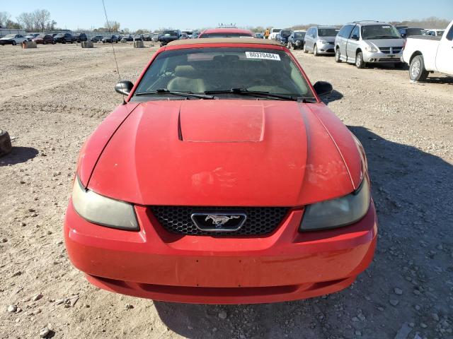 1FAFP44404F123235 - 2004 FORD MUSTANG RED photo 5