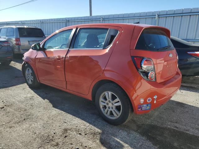 1G1JC6SH0C4230645 - 2012 CHEVROLET SONIC LT ORANGE photo 2