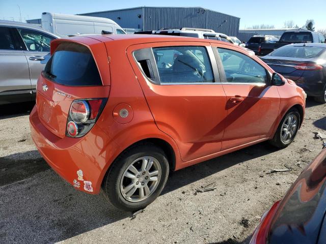 1G1JC6SH0C4230645 - 2012 CHEVROLET SONIC LT ORANGE photo 3