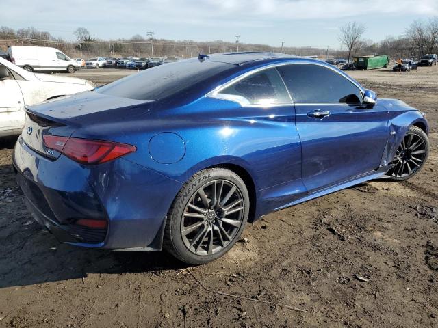 JN1EV7EL1JM392132 - 2018 INFINITI Q60 LUXE 300 BLUE photo 3