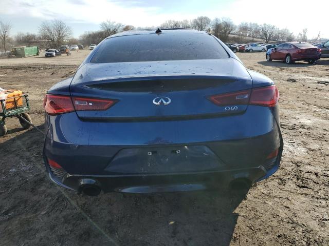 JN1EV7EL1JM392132 - 2018 INFINITI Q60 LUXE 300 BLUE photo 6