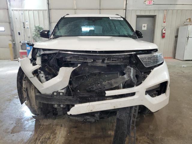 1FMSK8DH7LGB93272 - 2020 FORD EXPLORER XLT WHITE photo 5