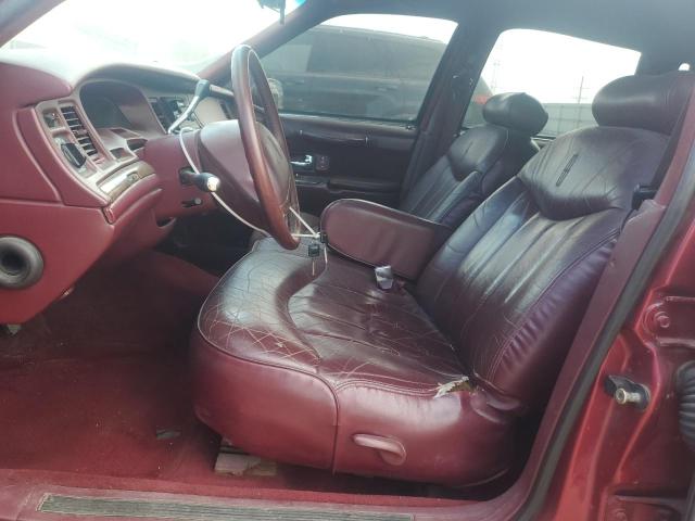 1LNLM81W1SY732611 - 1995 LINCOLN TOWN CAR EXECUTIVE Қызыл фото 7