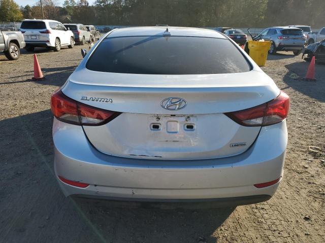 KMHDH4AEXGU520815 - 2016 HYUNDAI ELANTRA SE SILVER photo 6