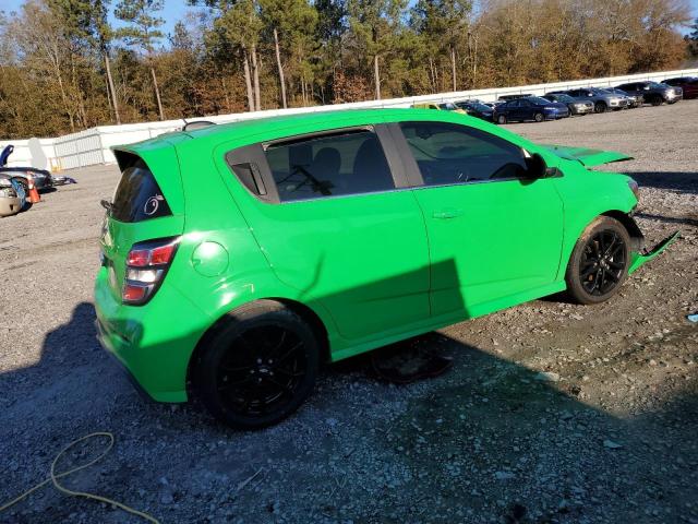 1G1JD6SB9H4167478 - 2017 CHEVROLET SONIC LT GREEN photo 3