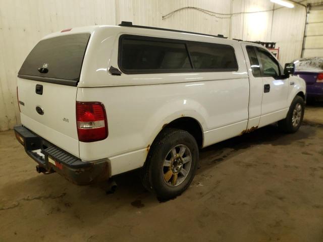 1FTRF12W55NA42199 - 2005 FORD F150 WHITE photo 3