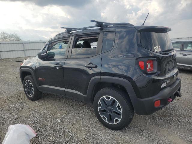 ZACCJBCB9HPE57642 - 2017 JEEP RENEGADE TRAILHAWK BLACK photo 2