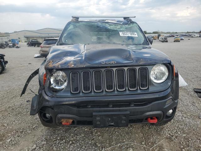 ZACCJBCB9HPE57642 - 2017 JEEP RENEGADE TRAILHAWK BLACK photo 5