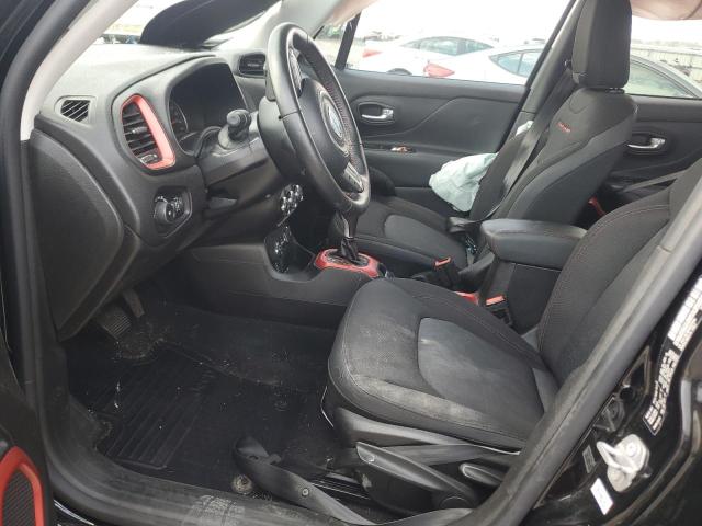 ZACCJBCB9HPE57642 - 2017 JEEP RENEGADE TRAILHAWK BLACK photo 7