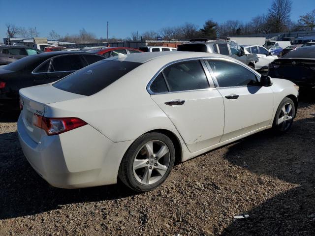 JH4CU2F61AC000435 - 2010 ACURA TSX WHITE photo 3