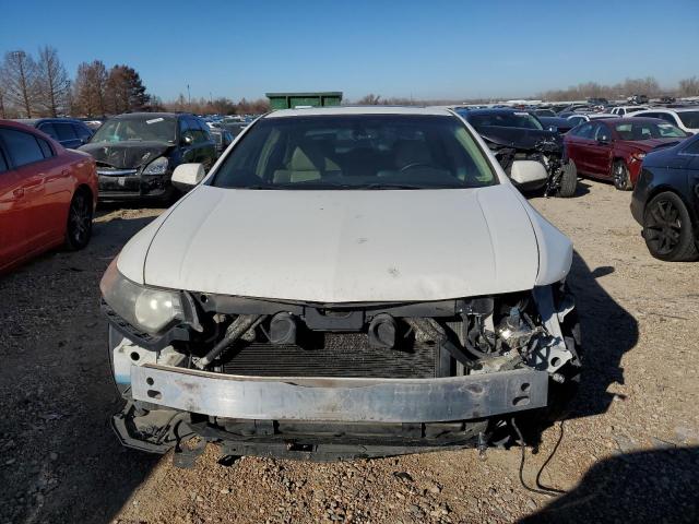 JH4CU2F61AC000435 - 2010 ACURA TSX WHITE photo 5