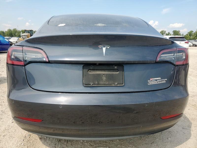 5YJ3E1EB2LF621843 - 2020 TESLA MODEL 3 ნაცრისფერი ფოტო 6