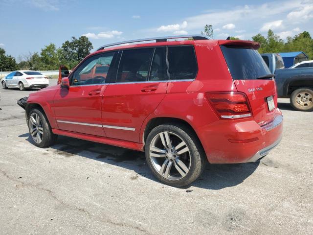 WDCGG8JB3EG234330 - 2014 MERCEDES-BENZ GLK 350 4MATIC RED photo 2