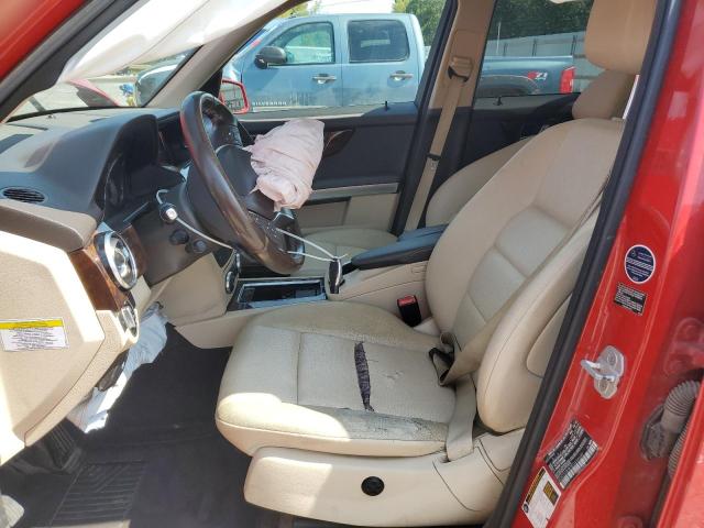 WDCGG8JB3EG234330 - 2014 MERCEDES-BENZ GLK 350 4MATIC RED photo 7