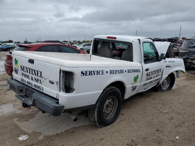 1FTYR10D74PB66059 - 2004 FORD RANGER WHITE photo 3