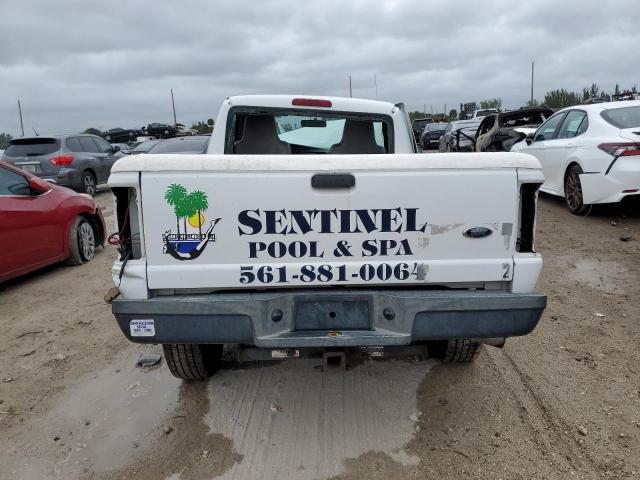 1FTYR10D74PB66059 - 2004 FORD RANGER WHITE photo 6