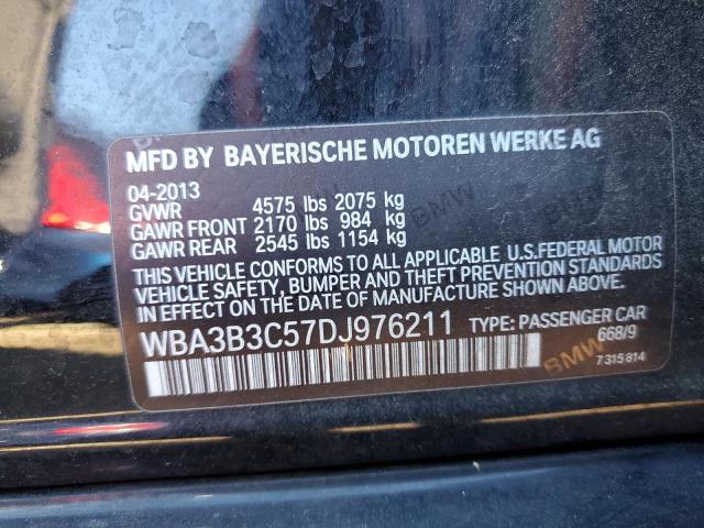 WBA3B3C57DJ976211 - 2013 BMW 328 XI BLACK photo 12