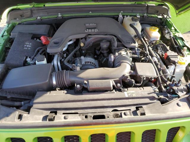 1C4HJXDG1JW273821 - 2018 JEEP WRANGLER U SPORT GREEN photo 11