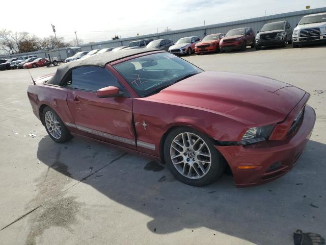 1ZVBP8EM2E5276962 - 2014 FORD MUSTANG RED photo 4