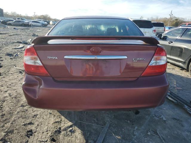 4T1BE32K94U349663 - 2004 TOYOTA CAMRY LE MAROON photo 6