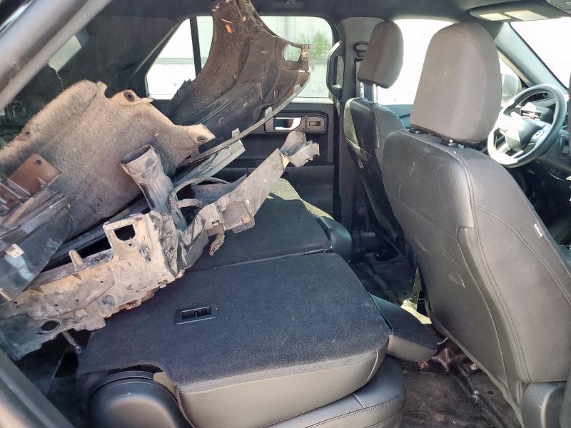 1FM5K8AB6NGA28569 - 2022 FORD EXPLORER POLICE INTERCEPTOR BLACK photo 10