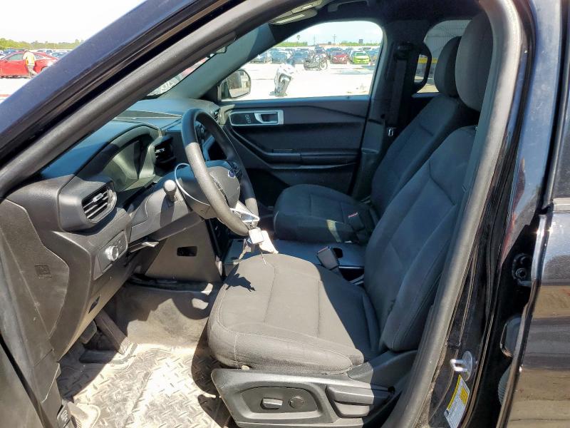 1FM5K8AB6NGA28569 - 2022 FORD EXPLORER POLICE INTERCEPTOR BLACK photo 7