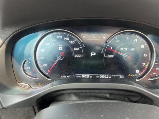 5YMTS0C08L9B28449 - 2020 BMW X3 M COMPETITION WHITE photo 8