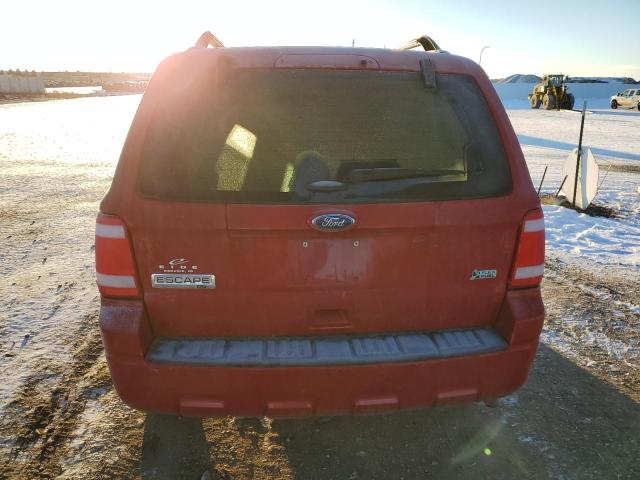 1FMCU0DGXBKC29944 - 2011 FORD ESCAPE XLT RED photo 6