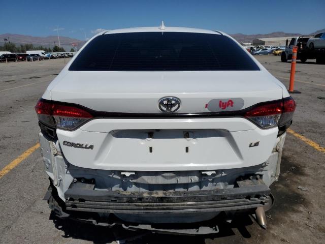 JTDEPRAE5LJ102215 - 2020 TOYOTA COROLLA LE თეთრი ფოტო 6