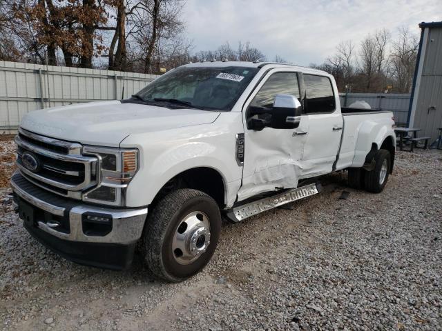 1FT8W3DN3NEE84264 - 2022 FORD F350 SUPER DUTY WHITE photo 1