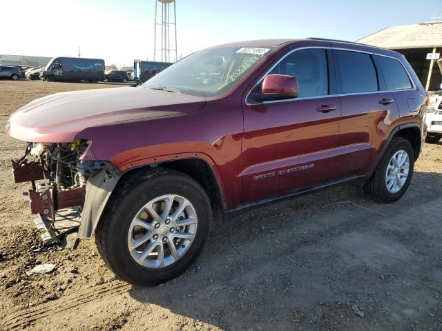 1C4RJEAG3NC180593 - 2022 JEEP GRAND CHER LAREDO E MAROON photo 1