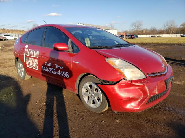 JTDKB20UX97820835 - 2009 TOYOTA PRIUS RED photo 4