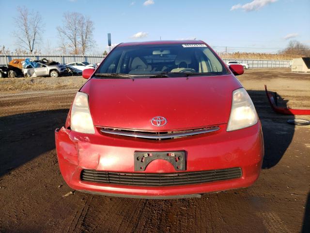 JTDKB20UX97820835 - 2009 TOYOTA PRIUS RED photo 5