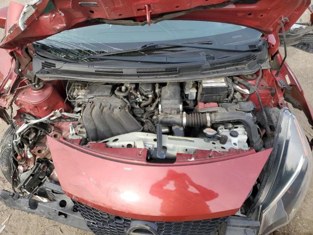 3N1CE2CP3JL370269 - 2018 NISSAN VERSA NOTE S RED photo 11