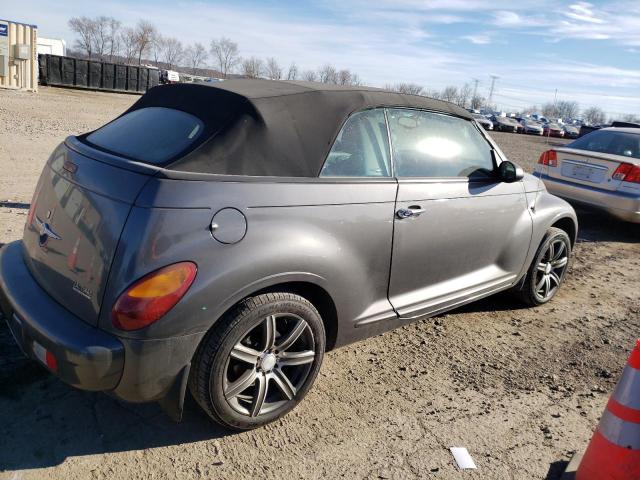 3C3AY75S95T363900 - 2005 CHRYSLER PT CRUISER GT CHARCOAL photo 3